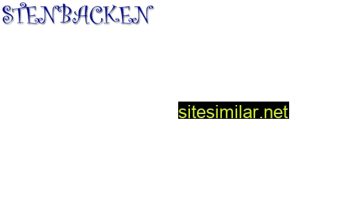 stenbacken.se alternative sites
