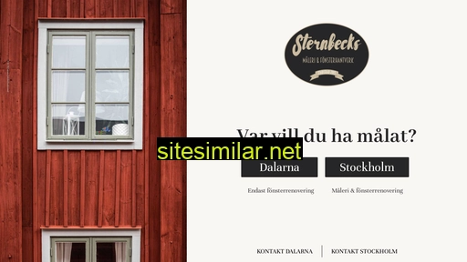 sternbecks.se alternative sites