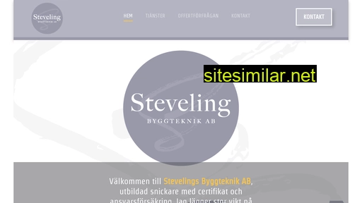stevelingbygg.se alternative sites