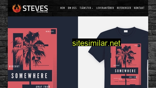 stevestextiltryck.se alternative sites