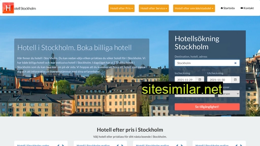 sthlmhotell.se alternative sites