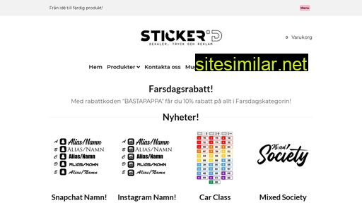 stickerd.se alternative sites