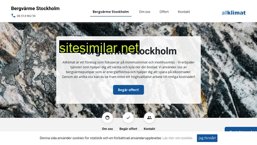 stockholm-bergvarme.se alternative sites