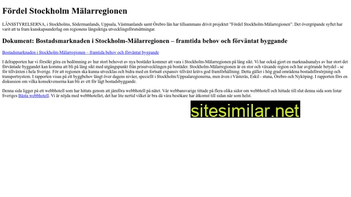 stockholm-malarregionen.se alternative sites