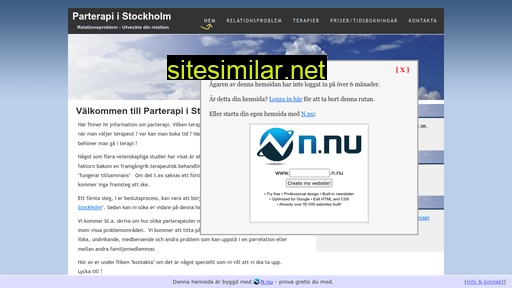 stockholm-parterapi.se alternative sites