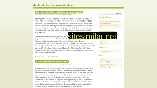 stockholmburlesquefestival.se alternative sites