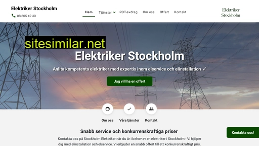 stockholmelektriker.se alternative sites