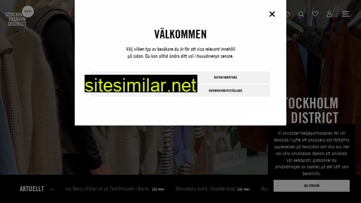 stockholmfashiondistrict.se alternative sites