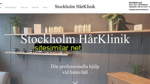 stockholmharklinik.se alternative sites