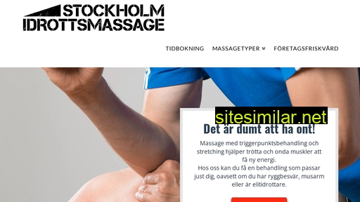 stockholmidrottsmassage.se alternative sites