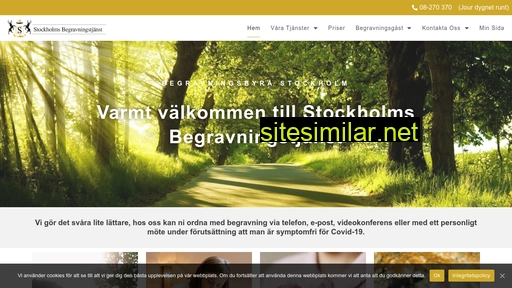 stockholmsbegravning.se alternative sites