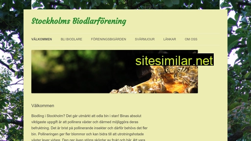 stockholmsbiodlarforening.se alternative sites