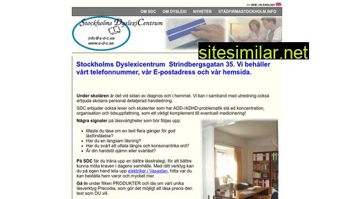 Stockholmsdyslexicentrum similar sites