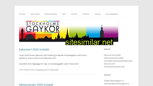 stockholmsgaykor.se alternative sites