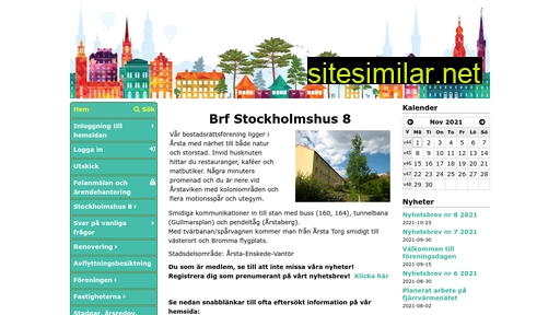 stockholmshus8.se alternative sites