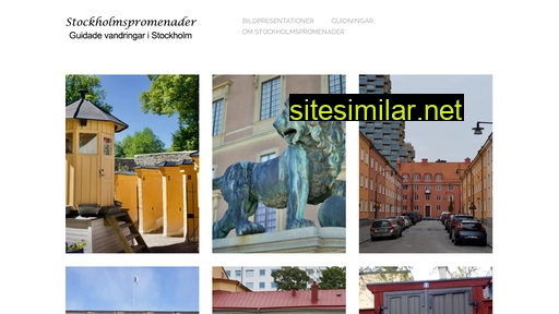 Stockholmspromenader similar sites