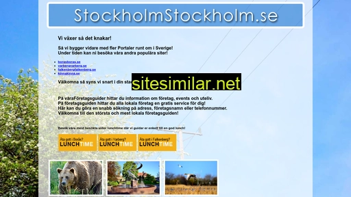 Stockholmstockholm similar sites