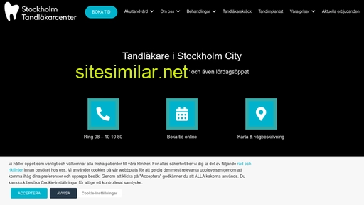Stockholmtandlakarcenter similar sites