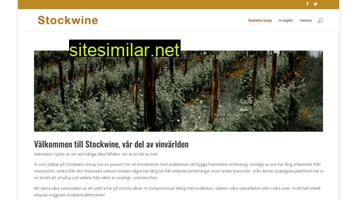 stockwine.se alternative sites