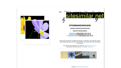 storbandsmusik.se alternative sites