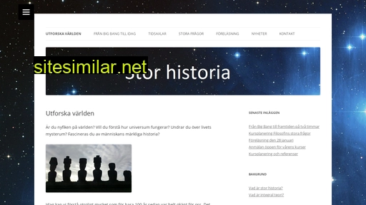 storhistoria.se alternative sites