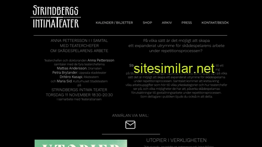 Strindbergsintimateater similar sites