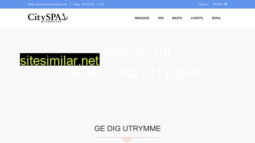 stromstadcityspa.se alternative sites