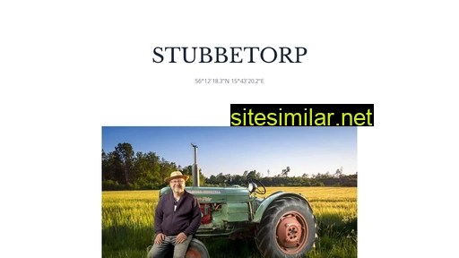 Stubbetorp similar sites