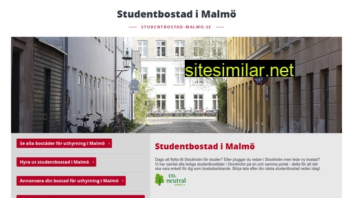 studentbostad-malmo.se alternative sites