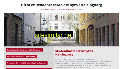 studentbostader-helsingborg.se alternative sites