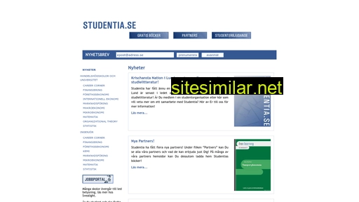 studentia.se alternative sites