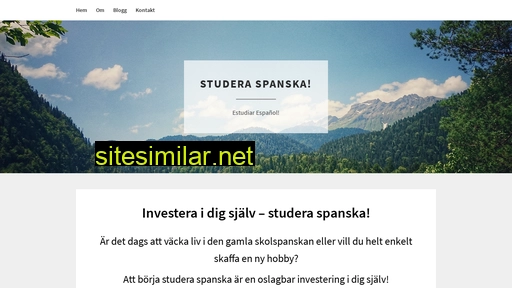 studeraspanska.se alternative sites