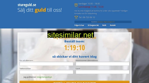 stureguld.se alternative sites
