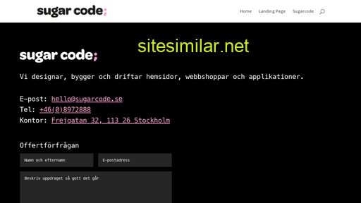 sugarcode.se alternative sites