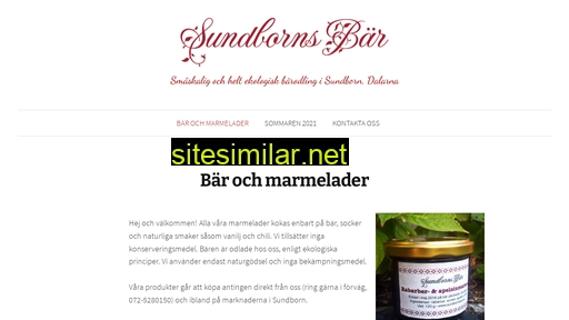 sundbornsbar.se alternative sites