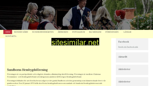 sundbornshembygdsforening.se alternative sites