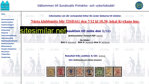 sundsvall-filateli.se alternative sites