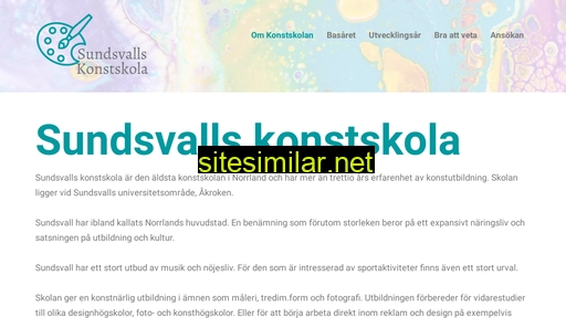 sundsvallskonstskola.se alternative sites