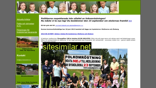sunnebyskolor.se alternative sites