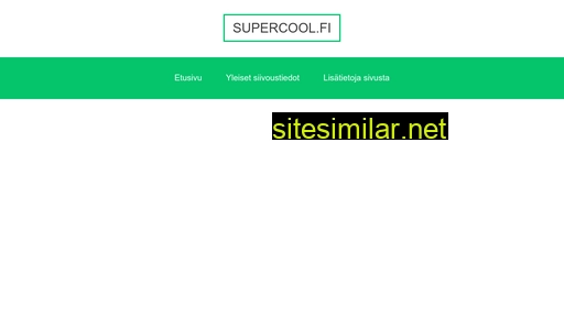 supercool.se alternative sites