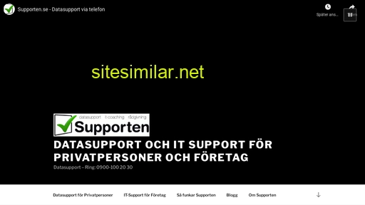 supporten.se alternative sites