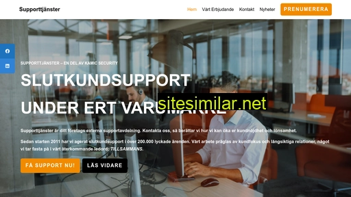 supporttjanster.se alternative sites