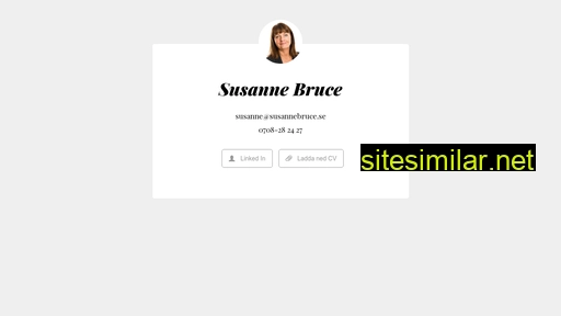 Susannebruce similar sites