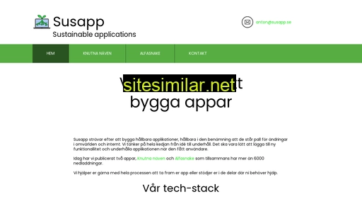susapp.se alternative sites