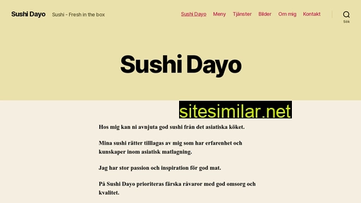 sushidayo.se alternative sites