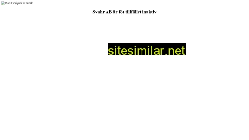 svahr.se alternative sites