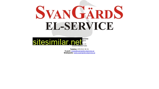svangards-elservice.se alternative sites