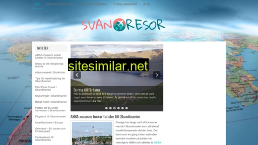 svanresor.se alternative sites
