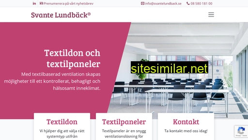 svantelundback.se alternative sites