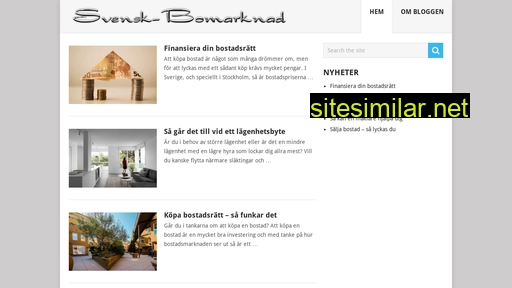 svensk-bomarknad.se alternative sites